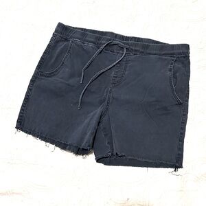 Royalty For Me Women Black Cargo Shorts Relaxed Fit
